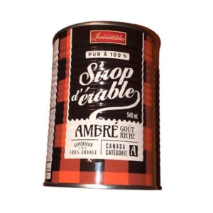 Sirop d'érable en quebec canada